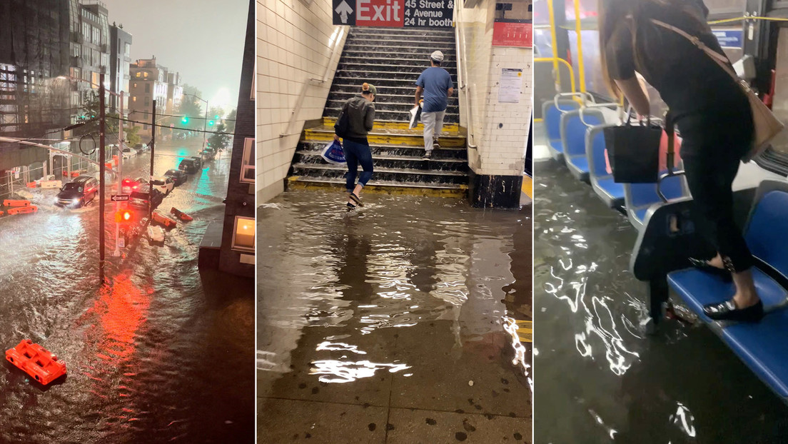 Inundaciones en Nueva York