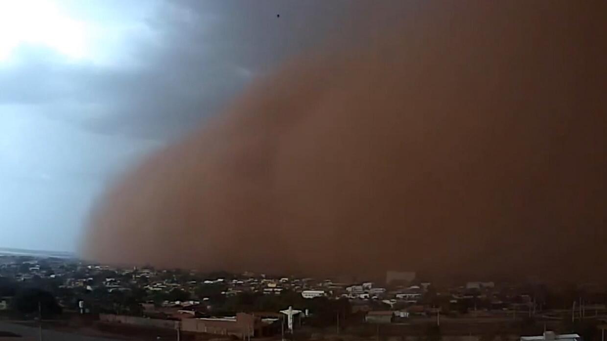 Nube de polvo en Brasil - ACN
