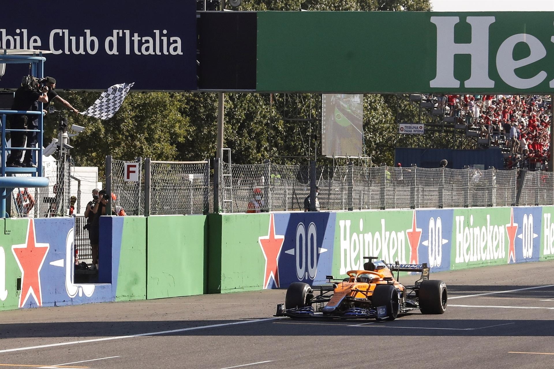 Ricciardo sorprendió en Monza - noticiacn
