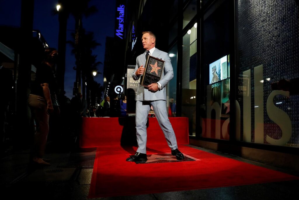Daniel Craig inauguró su estrella - noticiacn