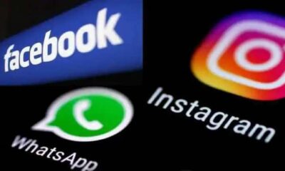 Facebook Instagram y WhatsApp caídos