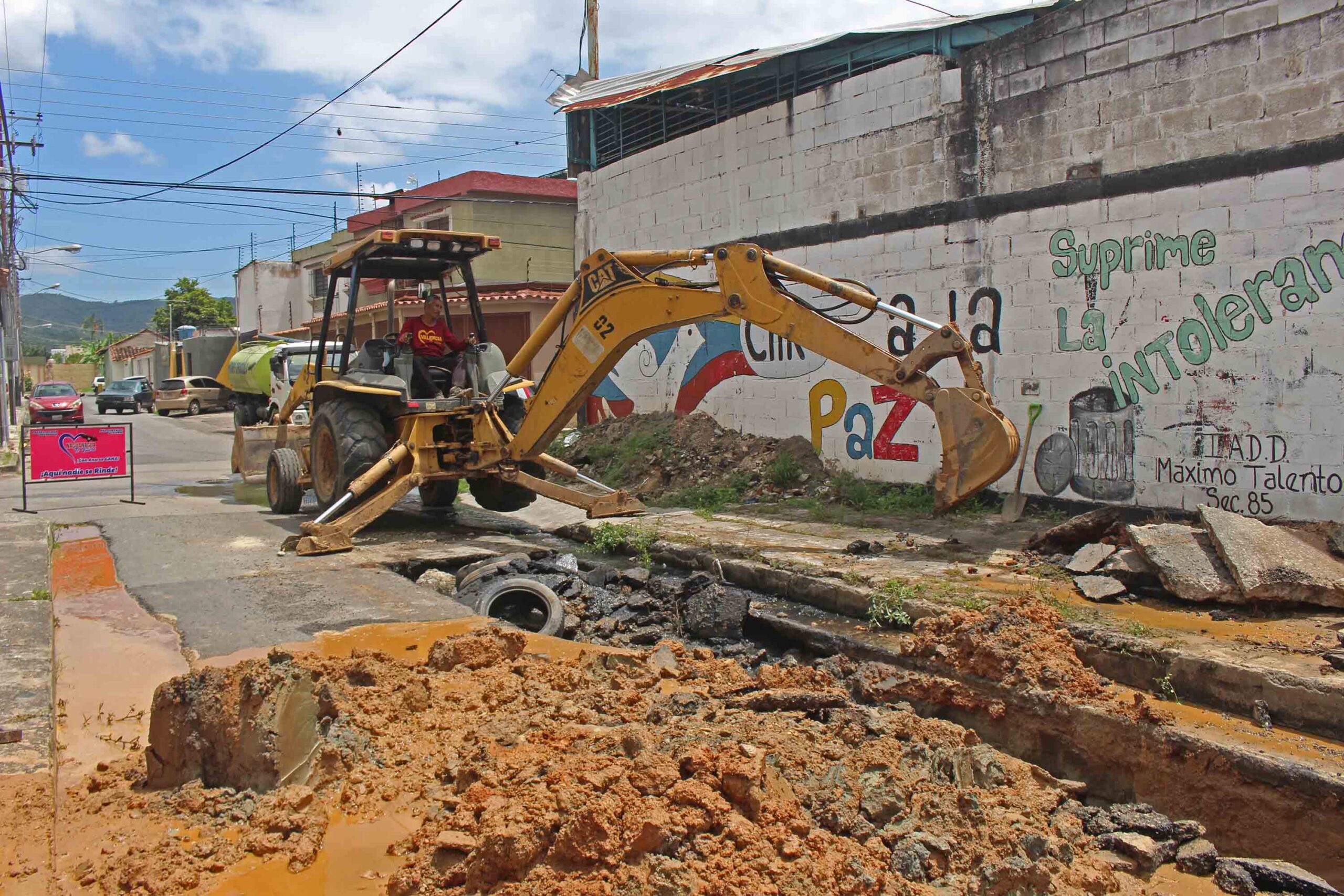 Inician sustitución de tuberías en Casco Central