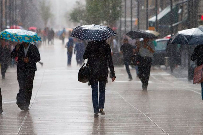 Inameh lluvias este jueves