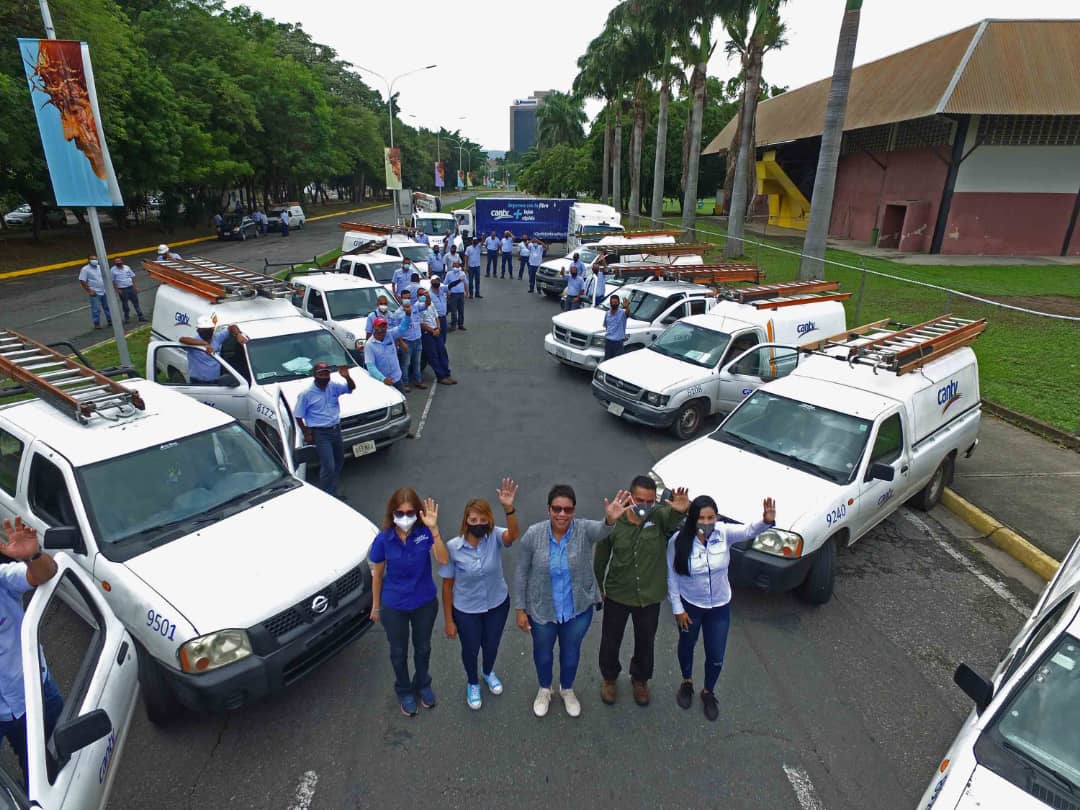 Operativo de Cantv para atender averías