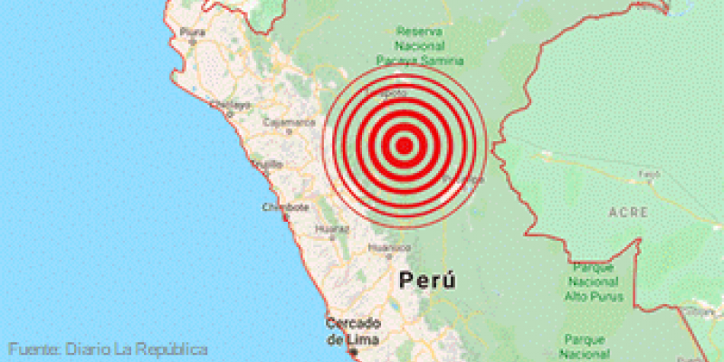 Serie de sismos en Perú