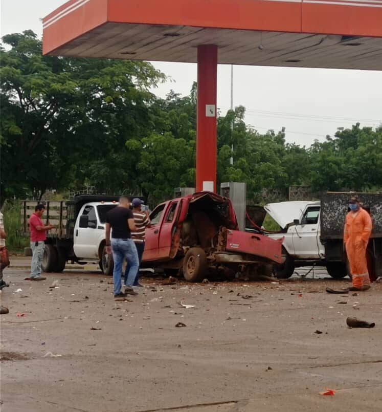 explosión bombona gas vehículo - acn
