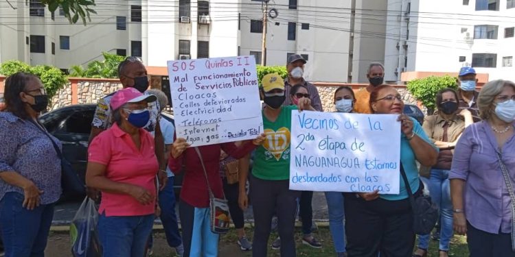 familias naguanagua colapso cloacas- acn