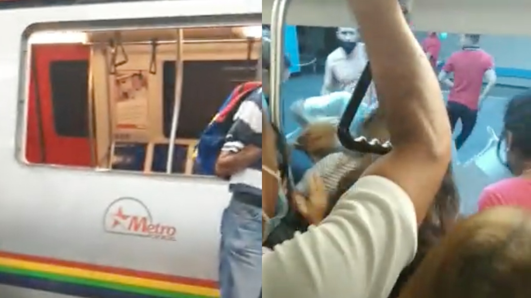incendio vagón metro de caracas- acn