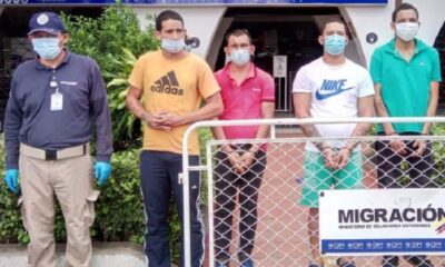 Capturados 4 venezolanos en Colombia