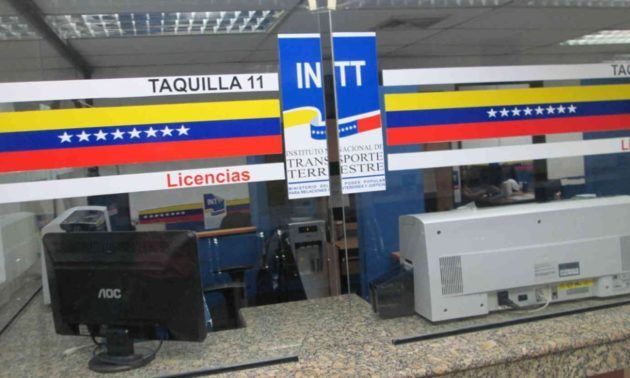 Trámites del INTT cancelados en línea - ACN