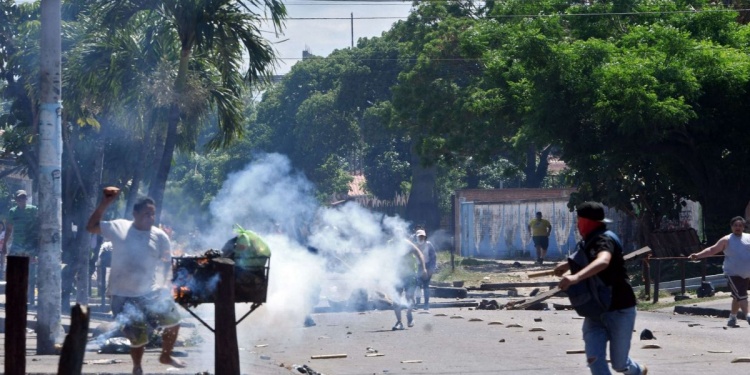 Protestas en Bolivia