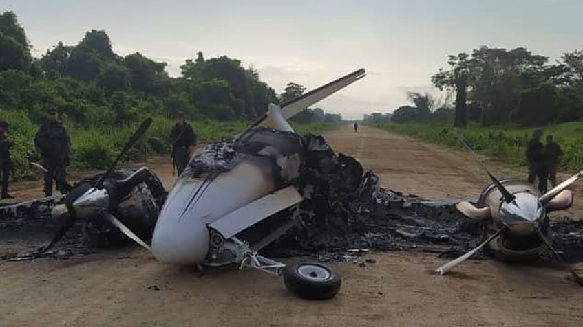 FANB neutralizó aeronave