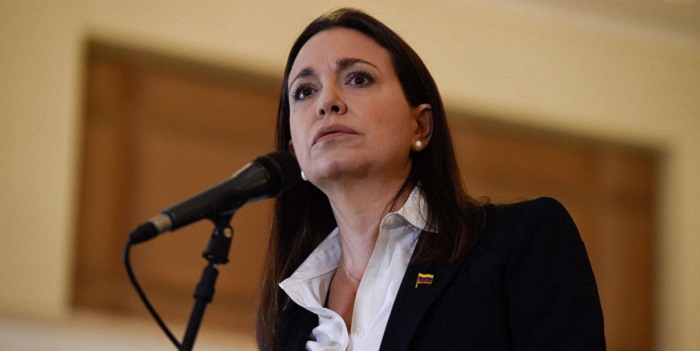 María Corina Machado con Covid-19
