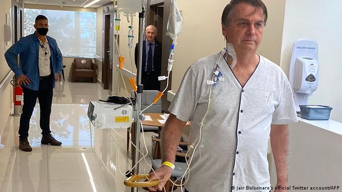 Bolsonaro superó la obstrucción intestinal