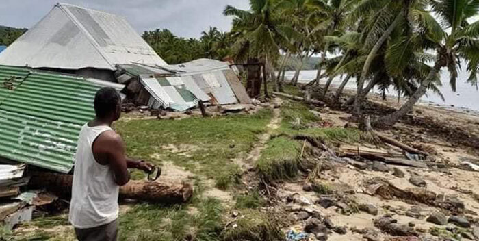 Daños en Tonga