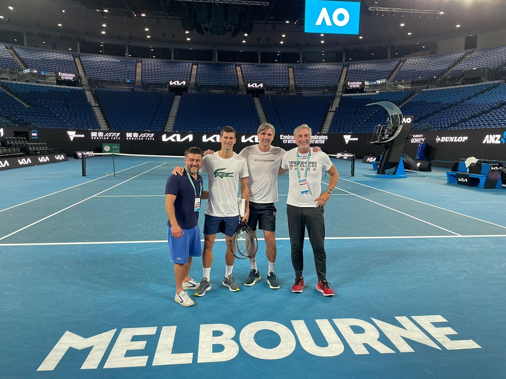 Djokovic completó segunda sesión - noticiacn