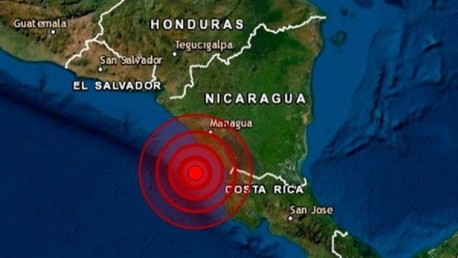 Dos sismos sacudieron costa del Pacífico de Nicaragua - noticiacn