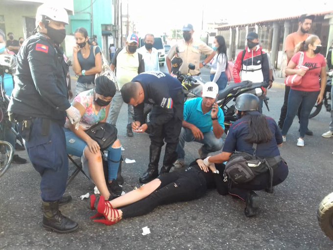 colisión avenida lara valencia - acn