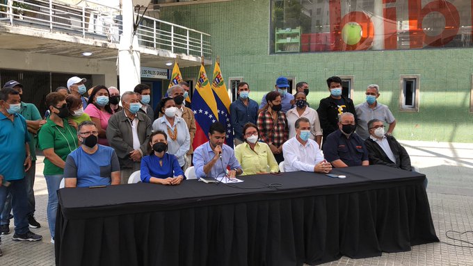 plataforma unitaria elecciones libres- acn
