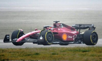 Sainz y Leclerc ruedan Ferrari F1-75 - noticiacn