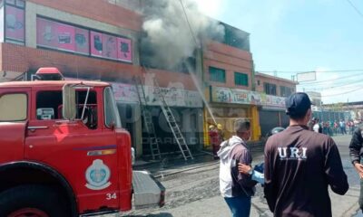Incendio en un local en Barquisimeto