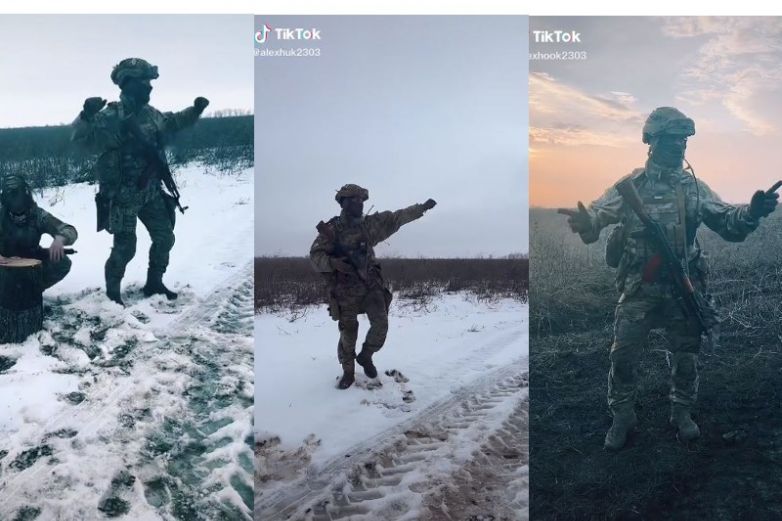 Soldado ucraniano baila en Tiktok-ACN