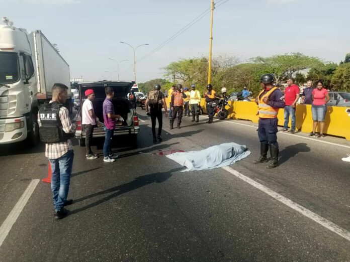 Accidente autopista Sur