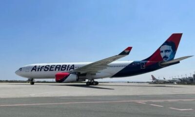 avión Air Serbia amenaza de bomba-ACN