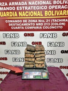 GNB incauta 6.370 kilos de marihuana - noticiacn