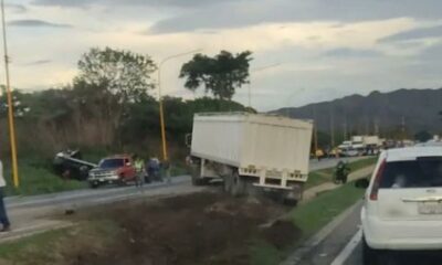 Accidente autopista Valencia-Puerto Cabello
