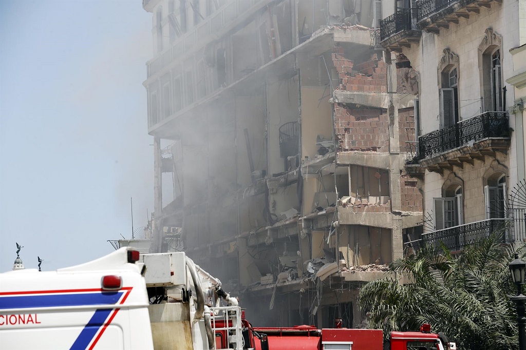 Explosión en edificio de Madrid - noticiacn