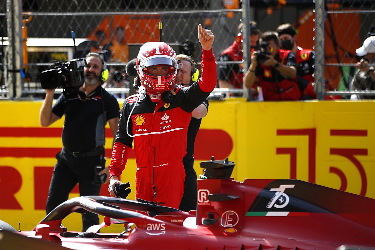 Leclerc pole de España-acn