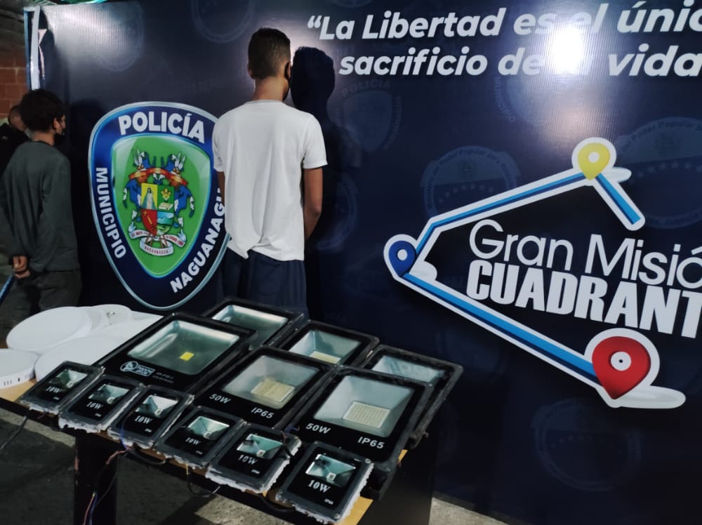 polinaguanagua capturó hombres hurto mañongo- acn