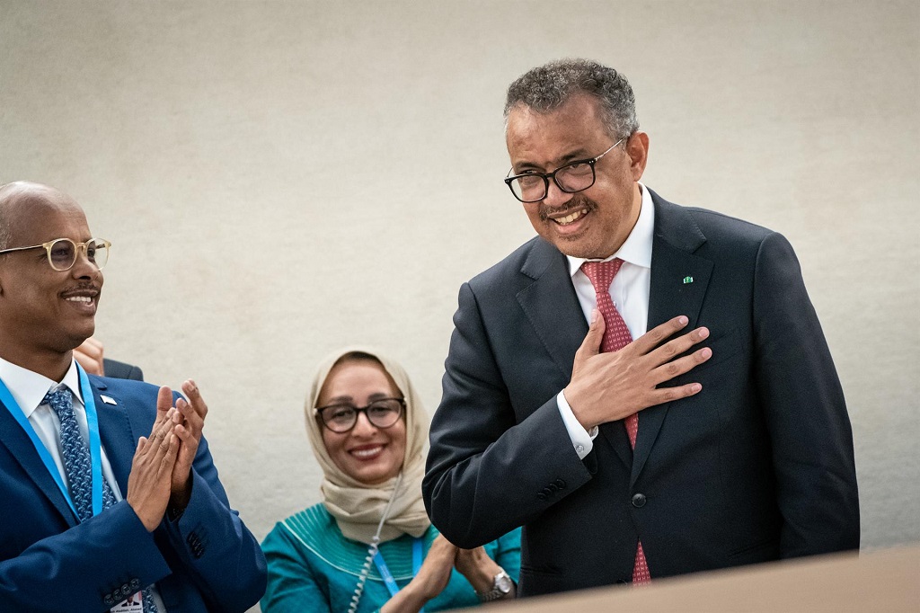Tedros reelegido director de la OMS - noticiacn