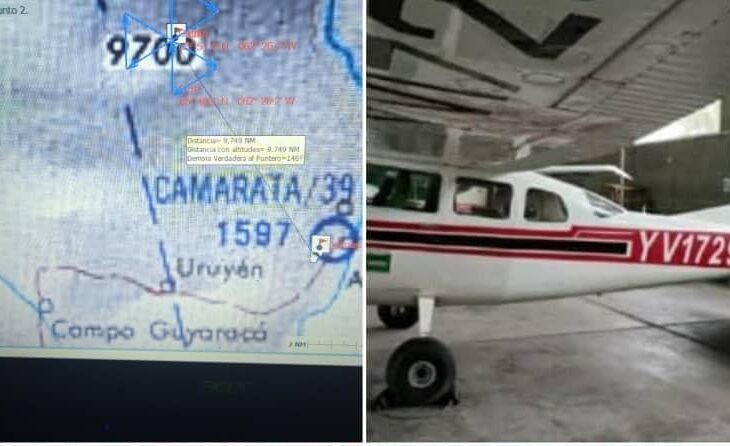 avioneta desaparecida
