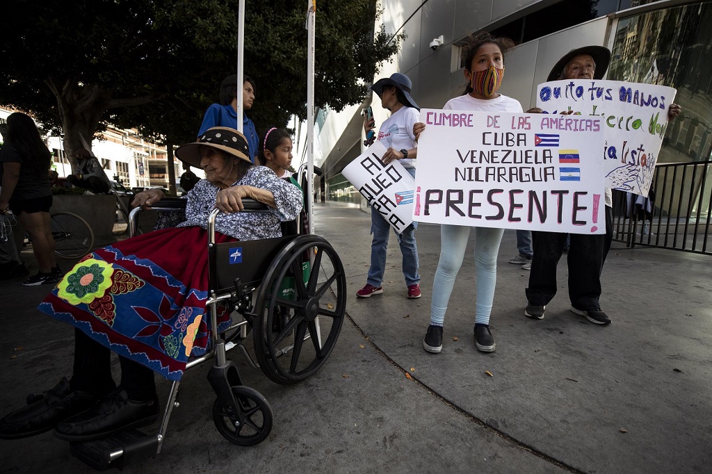 Protestas en Cumbre de las Américas - noticiacn