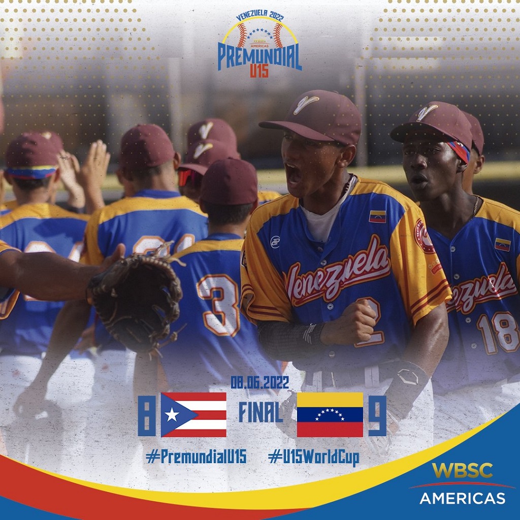 Venezuela U15 remontó ante Puerto Rico - noticiacn