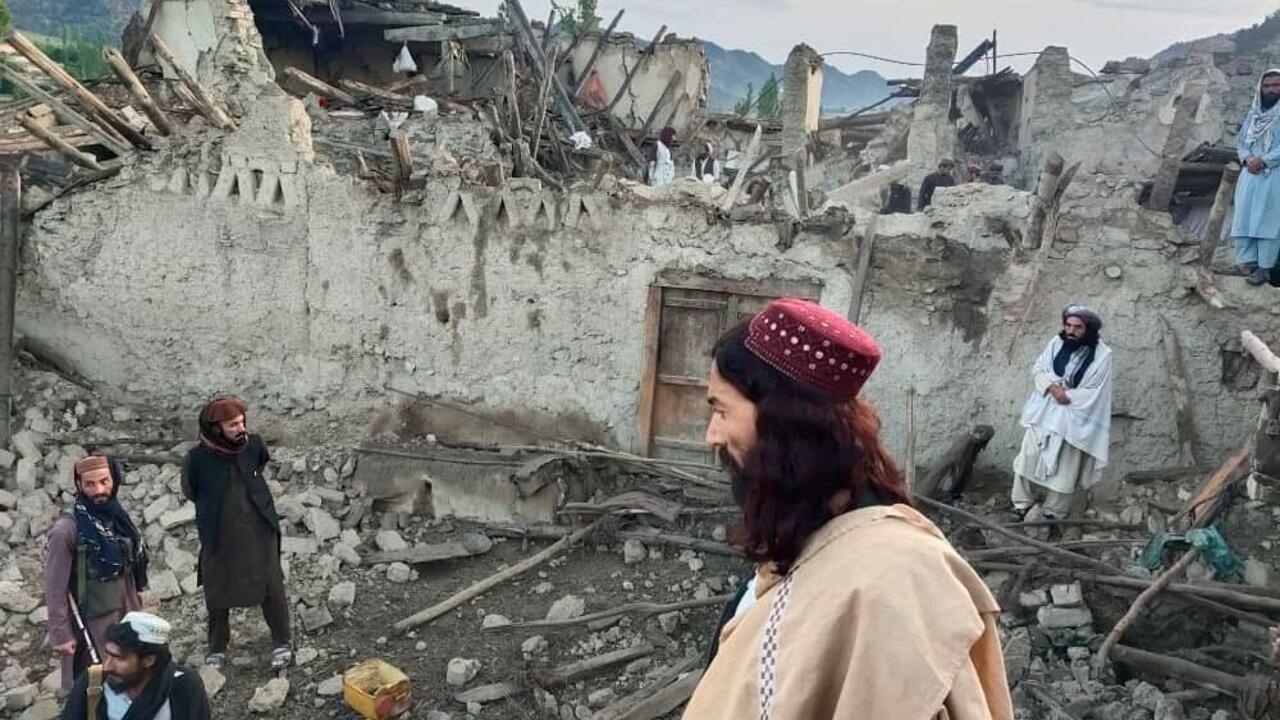 terremoto en Afganistán