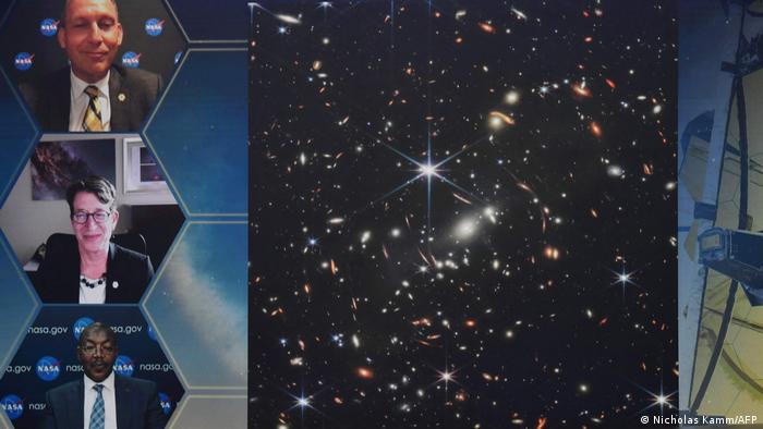 NASA imagen infrarroja universo