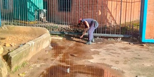 derrame de gasoil en avenida Lisandro Alvarado-acn