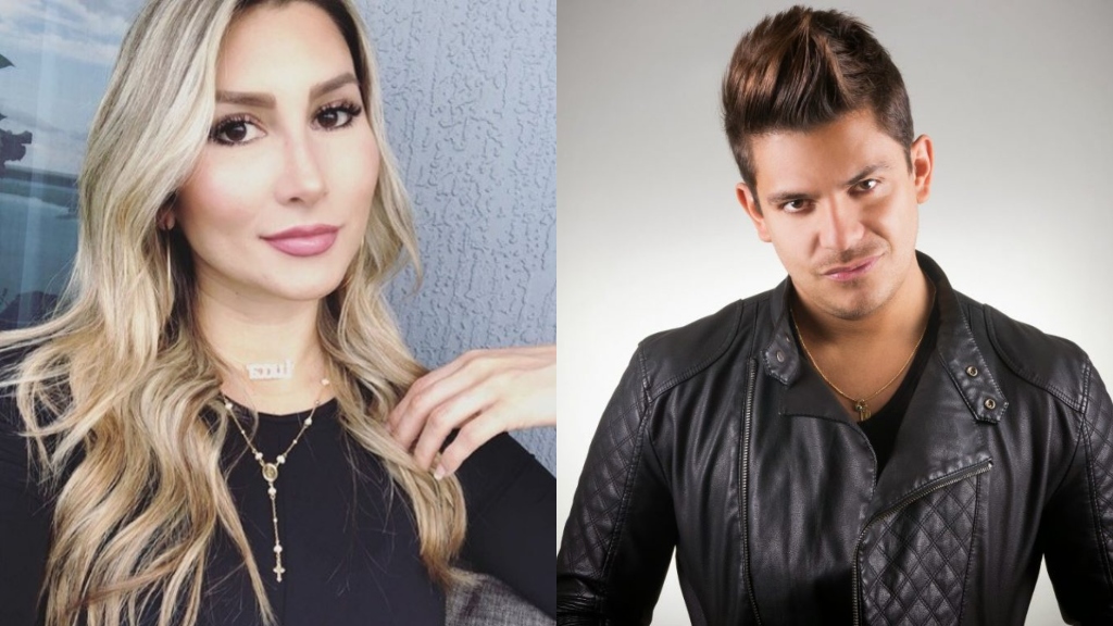 Natasha Araos y Oscarcito
