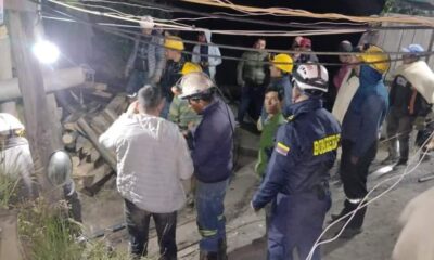 rescatados mineros en Colombia-acn