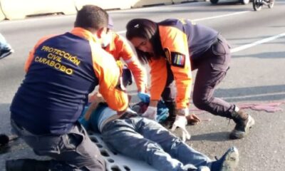 motorizados heridos accidente Valencia