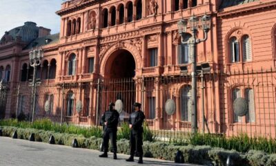 Amenazas de bomba en Casa Rosada de Argentina
