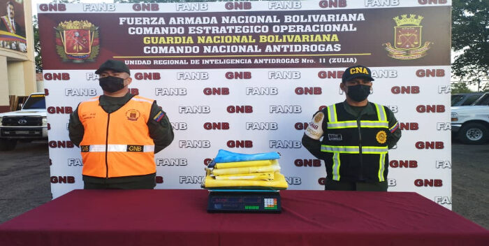 GNB incauta 9 kilos de cocaina-acn