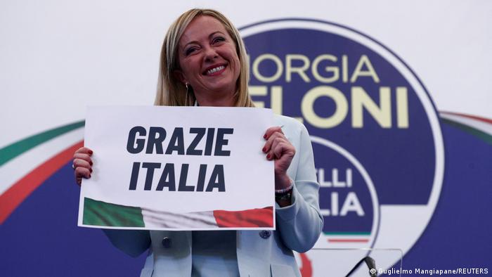 Giorgia Meloni primera ministra de Italia