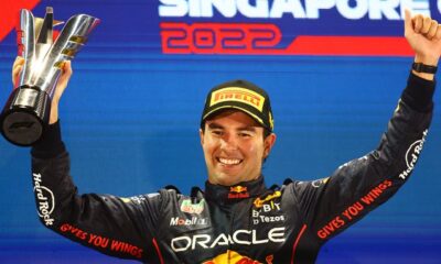 Checo Pérez gana GP de Singapur