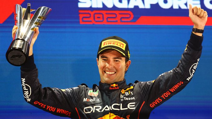 Checo Pérez gana GP de Singapur
