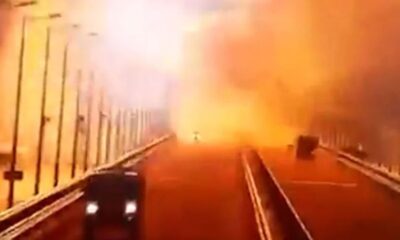 Fuerte explosión en el puente de Crimea - noticiacn