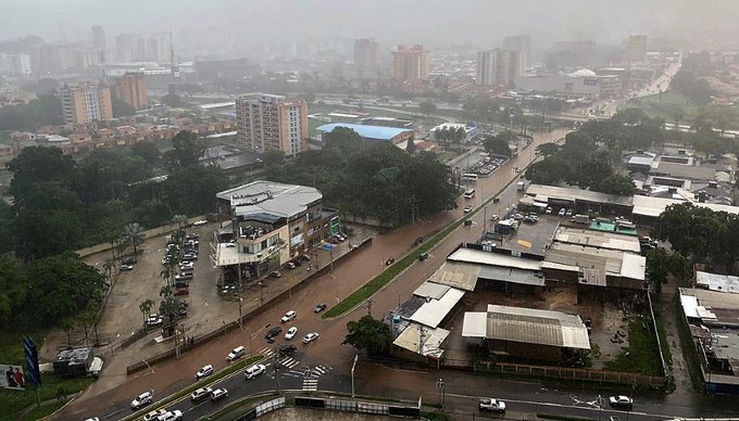 Inameh lluvias Carabobo